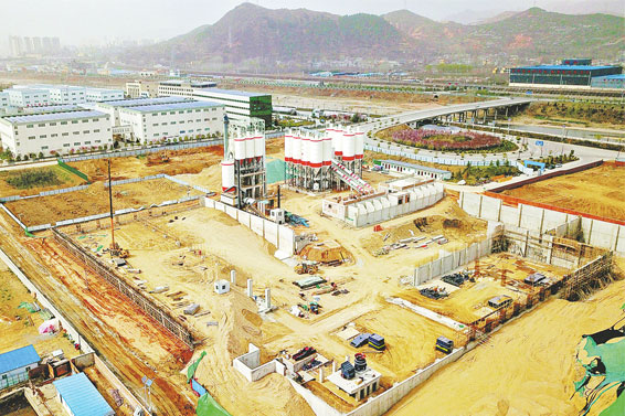 商洛高新區(qū)綠色循環(huán)建材項目