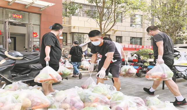 陜西交控集團向我市捐贈價值30萬元蔬菜