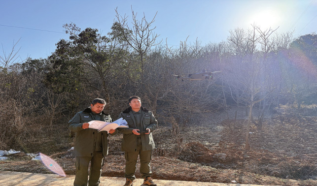 為保護(hù)青山插上科技翅膀
