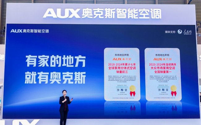 AI智能空調中國銷量第一  奧克斯以“好空氣AI調”煥新定位