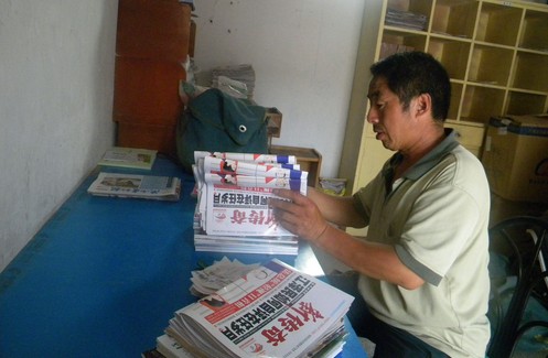 洛南：5年走了100萬(wàn)公里的鄉(xiāng)郵員