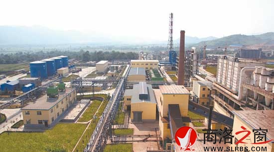園區(qū)內(nèi)的商洛煉鋅廠已成為循環(huán)發(fā)展的典范