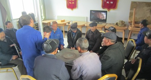 永豐鎮(zhèn)確保敬老院“五?！崩先藴嘏^冬