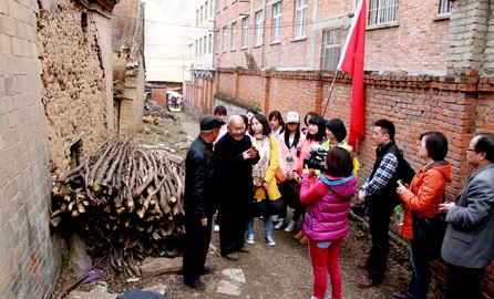 商洛電視臺采風活動在洛南巡檢鎮(zhèn)拉開帷幕