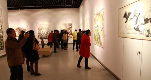 《商洛市美術(shù)作品匯報(bào)展》12月3日在陜西省美術(shù)展覽館開幕