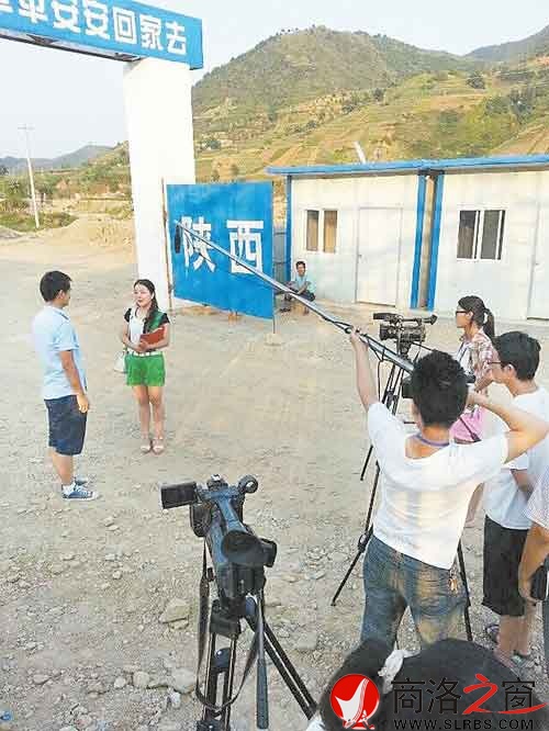 7月27日，《美夢成真》拍攝現(xiàn)場。