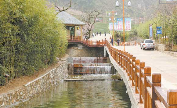 生態(tài)農業(yè)唱響桃花谷