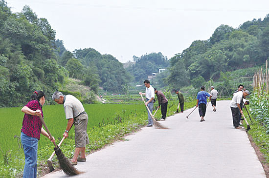 商州創(chuàng)建鄉(xiāng)村道路省部級示范路