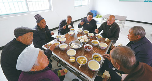 槐樹坪幸福院破解空巢老人照管難題